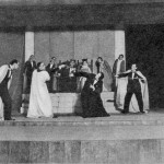 Сцена из спектакля «Гамлет» В. Шекспира. Театр Чехова. Париж .1931