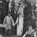 Сцена из спектакля «Дворец пробуждается». театр Чехова. Париж. 1931