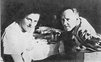 С Жоржет Бонер. Ассерн. 1933