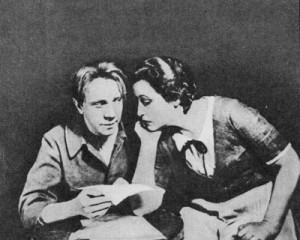 М. А. Чехов – Юзик и Д. Серв в спектакле «Юзик». Берлин. 1929